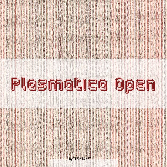 Plasmatica Open example